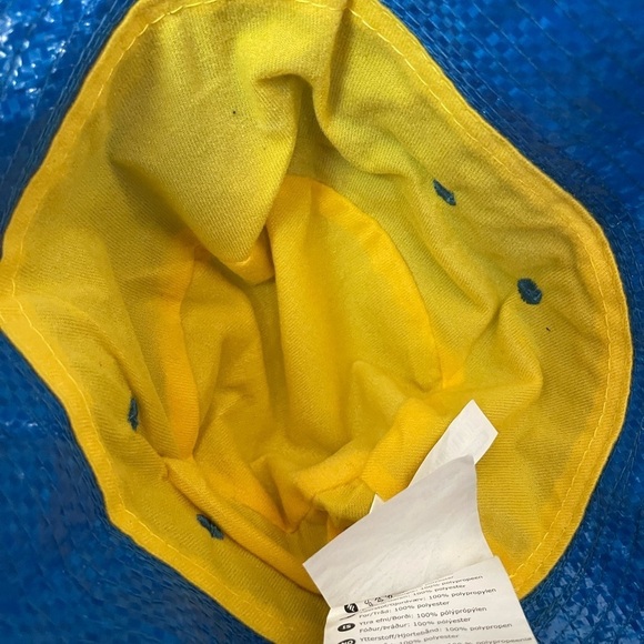 IKEA Bucket Hat KNORVA Frakta with Lining & Vent Holes Rain Hat Sun Hat - Picture 4 of 5